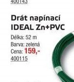 Drát napínací IDEAL Zn+PVC