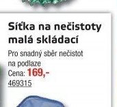 Síťka na nečistoty malá skládací