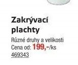 Zakrývací plachty
