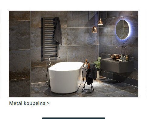 Metal koupelna