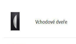 Vchodové dveře
