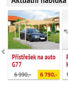 Přístřešek na auto G77