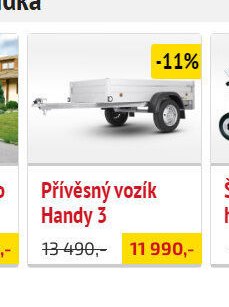 Přívěsný vozík Handy 3