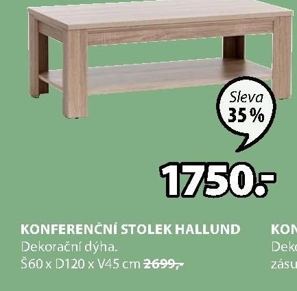 KONFERENČNÍ STOLEK HALLUND
