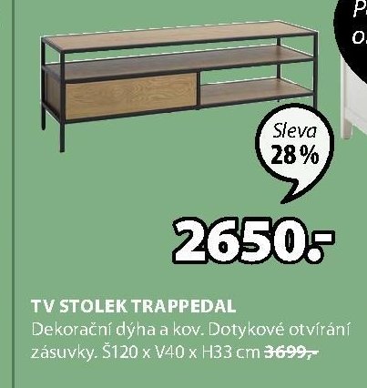 TV STOLEK TRAPPEDAL