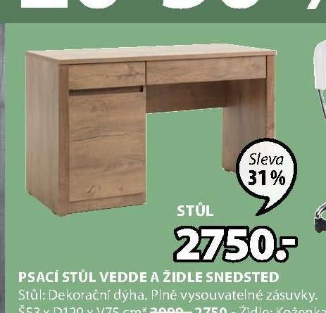 Psací stůl VEDDE