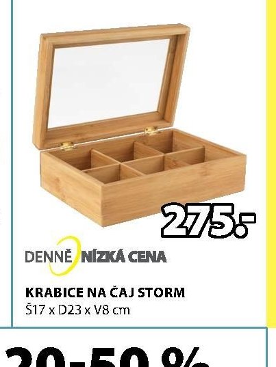 KRABICE NA ČAJ STORM