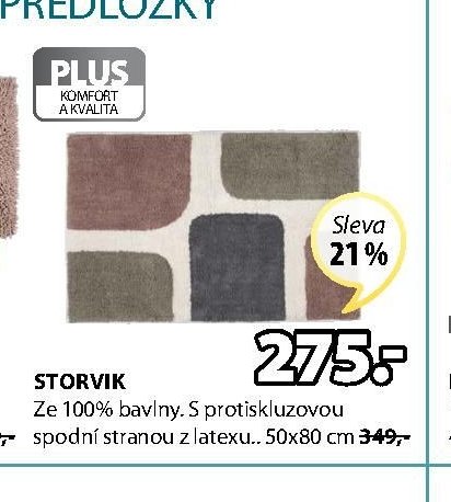 STORVIK koupelnová předložka
