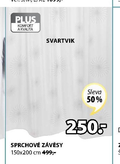 SPRCHOVÉ ZÁVĚSY SVARTVIK