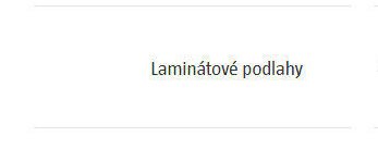 Laminátové podlahy