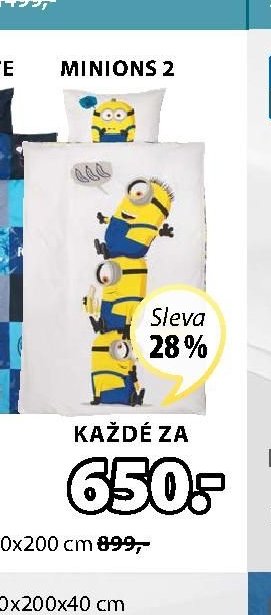 POVLEČENÍ MINIONS 2
