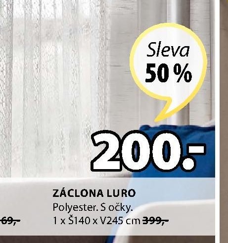 ZÁCLONA LURO