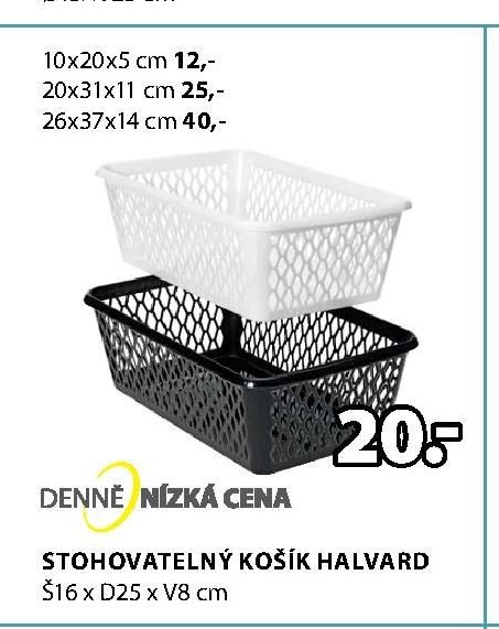 STOHOVATELNÝ KOŠÍK HALVARD