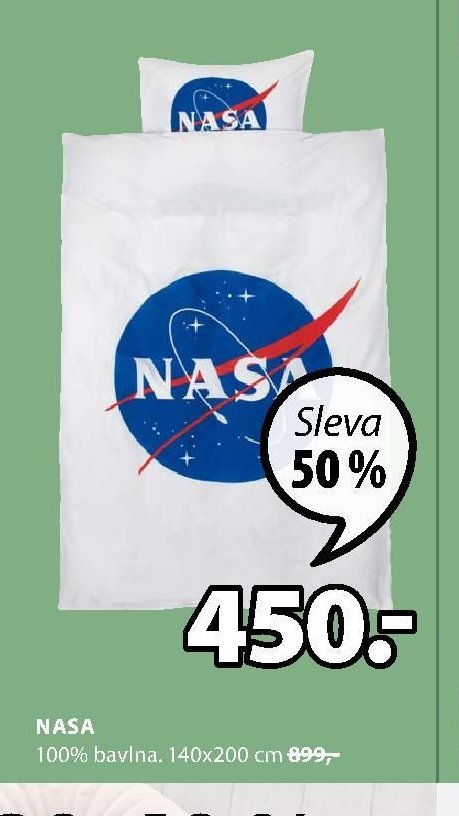Povlečení NASA
