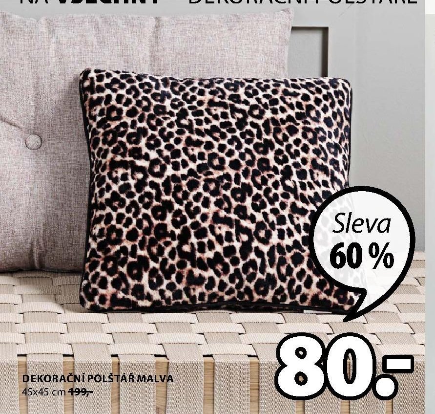 DEKORAČNÍ POLŠTÁŘ MALVA