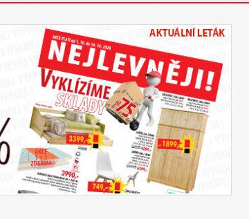 akční leták