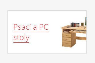 Psací a PC stoly
