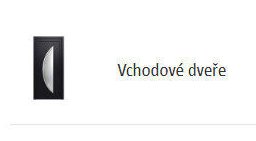 Vchodové dveře