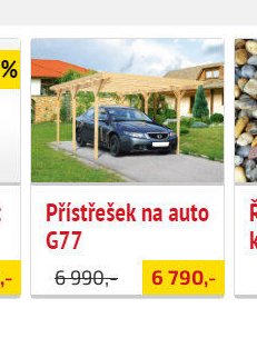 Přístřešek na auto G77