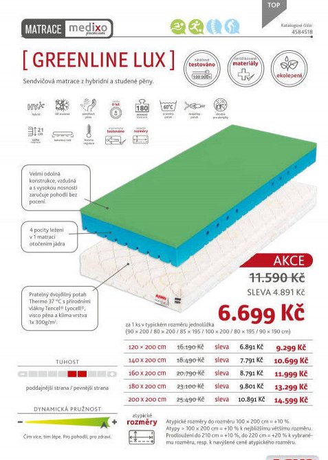 Matrace GREENLINE LUX