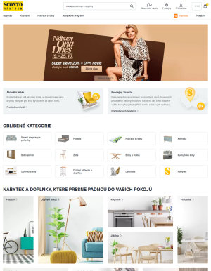 akční leták Sconto nábytek 20.10.2020-26.10.2020