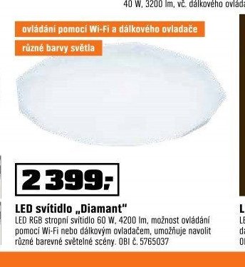 LED svítidlo „Diamant“