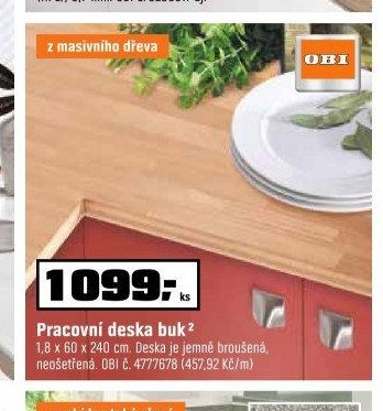 Pracovní deska buk