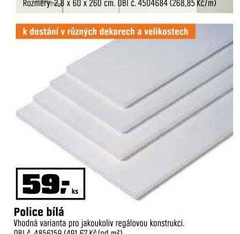 Police bílá