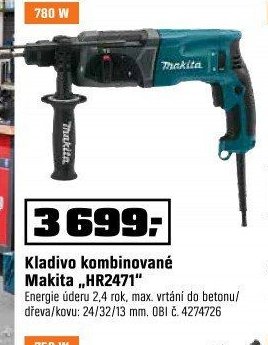 Kladivo kombinované Makita HR2471