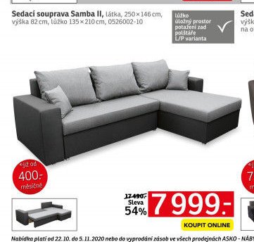 Sedací souprava Samba II