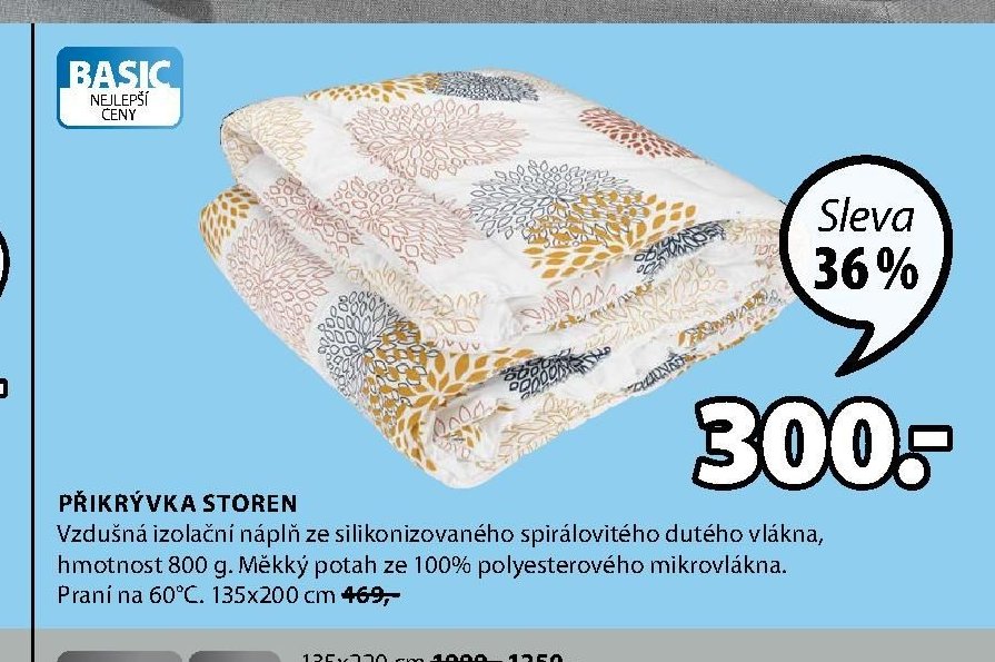 PŘIKRÝVKA STOREN