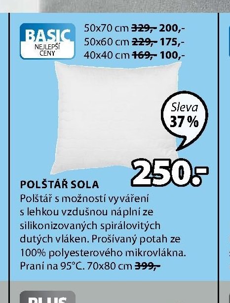 Polštář SOLA