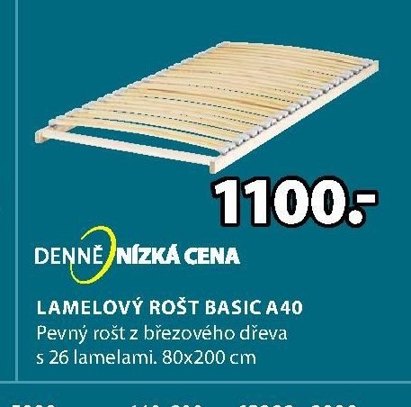 Lamelový rošt BASIC A40