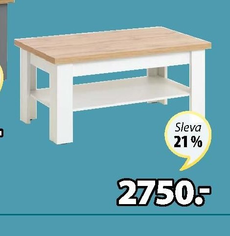 KONFERENČNÍ STOLEK MARKSKEL (bílá)