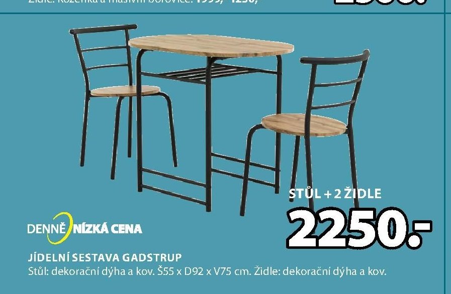 JÍDELNÍ SESTAVA GADSTRUP