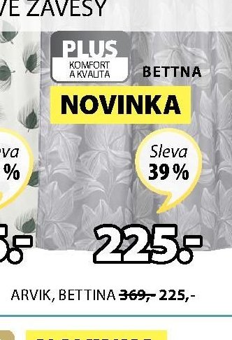 SPRCHOVÉ ZÁVĚSY BETTNA