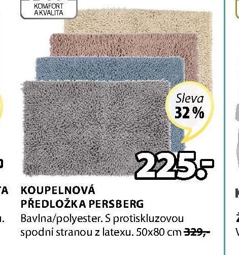 KOUPELNOVÁ PŘEDLOŽKA PERSBERG