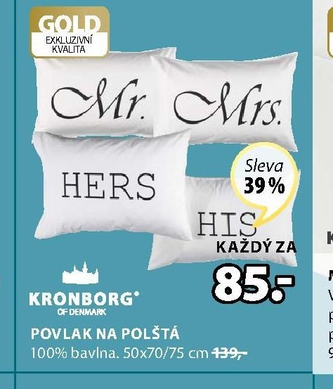 Povlak na polštář