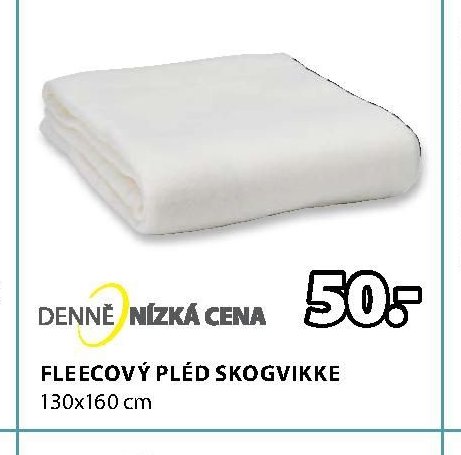 Fleecový pléd SKOGVIKKE