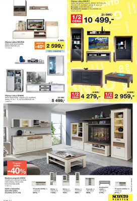 akční leták Sconto nábytek 23.10.2020-5.11.2020