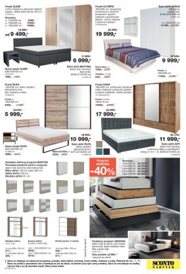 akční leták Sconto nábytek 23.10.2020-5.11.2020