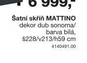 Šatní skříň MATTINO