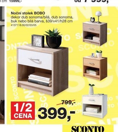Noční stolek BOBO