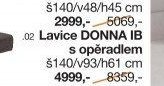 Lavice DONNA IB