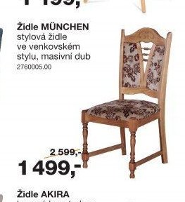 Židle MÜNCHEN