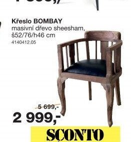 Křeslo BOMBAY