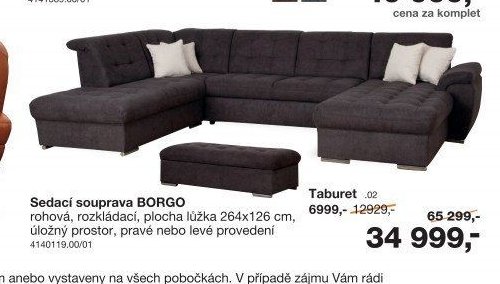 Sedací souprava BORGO