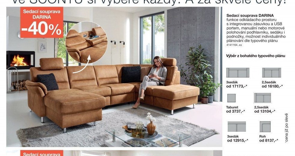 Sedací souprava DARINA