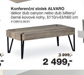 Konferenční stolek ALVARO