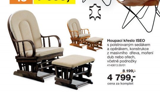 Houpací křeslo ISEO